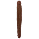 JOCK 13" Tapered Double Dildo - Chocolate