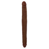 JOCK 16" Tapered Double Dildo - Chocolate