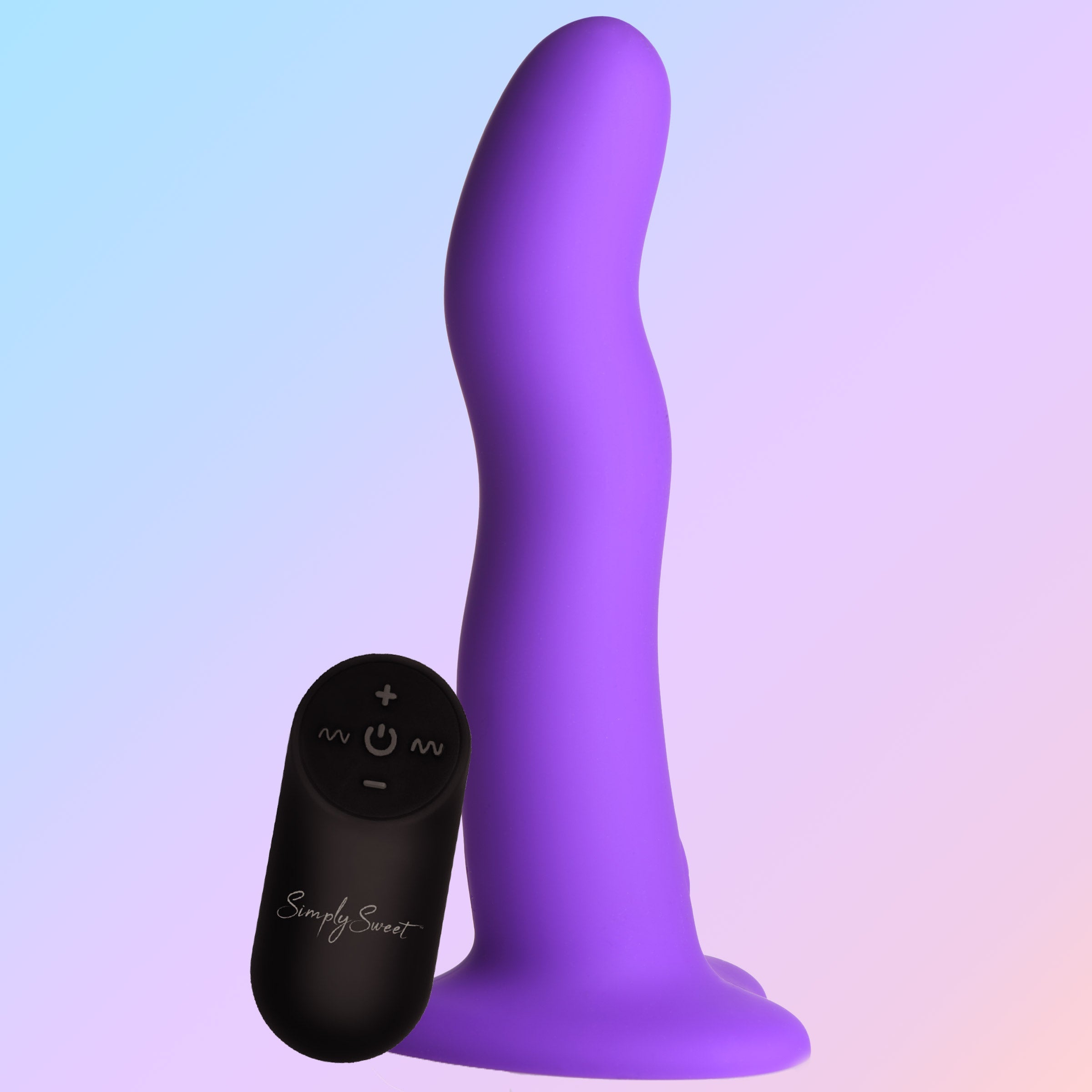 21X Purple Vibrating Wavy Silicone Dildo With Remote By Simply Sweet Curve Toys 21X Purple Vibrating Wavy Silicone Dildo With Remote By Simply Sweet Curve Toys