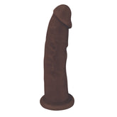 FLESHSTIXXX 7" Silicone Dildo no ball Chocolate
