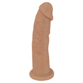 FLESHSTIXXX 9" Silicone Dildo Without Balls Latte