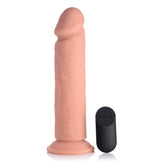 BIG SHOT 9" WIRELESS VIBRATING SILICONE DILDO