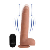 BIG SHOT THRUSTING DILDO 9"