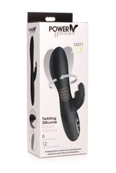Power Bunnies Dizzy 72x Rotating Beads And Shaft Vibrator