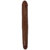 JOCK 18" Tapered Double Dildo - Chocolate