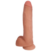 JOCK 11" Dildo with Balls - Vanilla