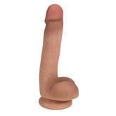 Easy Riders 7" Slim Bioskin Dildo With Balls Vanill