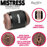 Mistress Double Shot Mini Masturbator Pussy & Ass - Dark