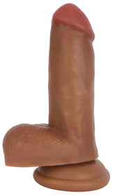 JOCK 7" Dildo with Balls - Latte
