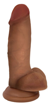 JOCK 6" Dildo with Balls - Latte