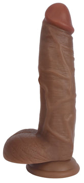 JOCK 9" Dildo with Balls - Latte