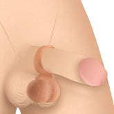 Jock 28X Vibrating Silicone Balls X Large - Light