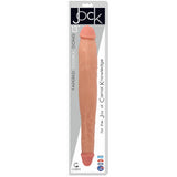 JOCK 13" Tapered Double Dildo - Vanilla