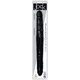JOCK 16" Tapered Double Dildo - Midnight