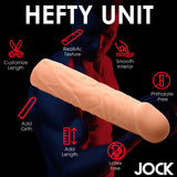 JOCK Extra Long 3" Penis Extension Sleeve  - Light Color