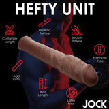 JOCK Extra Thick 2" Penis Extension Sleeve  - Dark Color