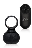 Jock Cock Ring 28X Vibrating Balls Large - Black