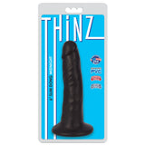 6" Slim Dildo - Midnight