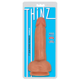 7" Slim Dildo with Balls - Vanilla