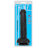 8" Slim Dildo with Balls - Midnight