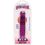 8" Slim Stick with Balls - Grape Ice