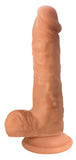 EASY RIDERS 6" DUAL DENSITY SILICONE DILDO WITH BALLS