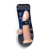 FLESHSTIXXX 9" Silicone Dildo Without Balls Vanilla