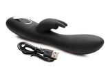Power Bunnies Dizzy 72x Rotating Beads And Shaft Vibrator