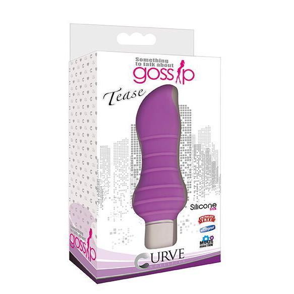 Tease | Double Action Vibrator Violet | Curve Toys United States
