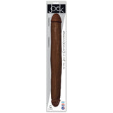 JOCK 18" Tapered Double Dildo - Chocolate