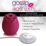 Gossip Cum Into Bloom Clitoral Vibrator - Rose Lust