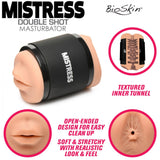 Mistress Double Shot Mini Masturbator Ass & Mouth - Medium