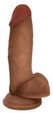 JOCK 6" Dildo with Balls -  Latte