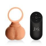 Jock 28X Vibrating Silicone Balls Large - Light