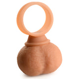 Jock 28X Vibrating Silicone Balls Large - Light