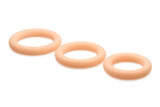 Jock Silicone Cock Ring Set in Light
