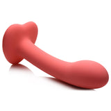 Simply Sweet 7" G-Spot Silicone Dildo - Pink
