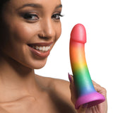 Simply Sweet 6.5" Phallic Rainbow Dildo