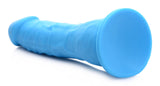 Lollicock 7" Silicone Dildo Without Balls - Berry