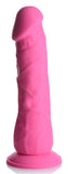 Lollicock 7" Silicone Dildo Without Balls - Cherry