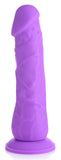 Lollicock 7" Silicone Dildo Without Balls - Grape