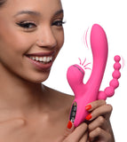 Power Bunnies Suckers 21x Suction Rabbit Vibrator - Pink