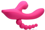 Power Bunnies Suckers 21x Suction Rabbit Vibrator - Pink