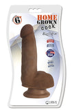 6" Home Grown Cock - Chocolate
