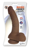 9" Home Grown Cock - Chocolate